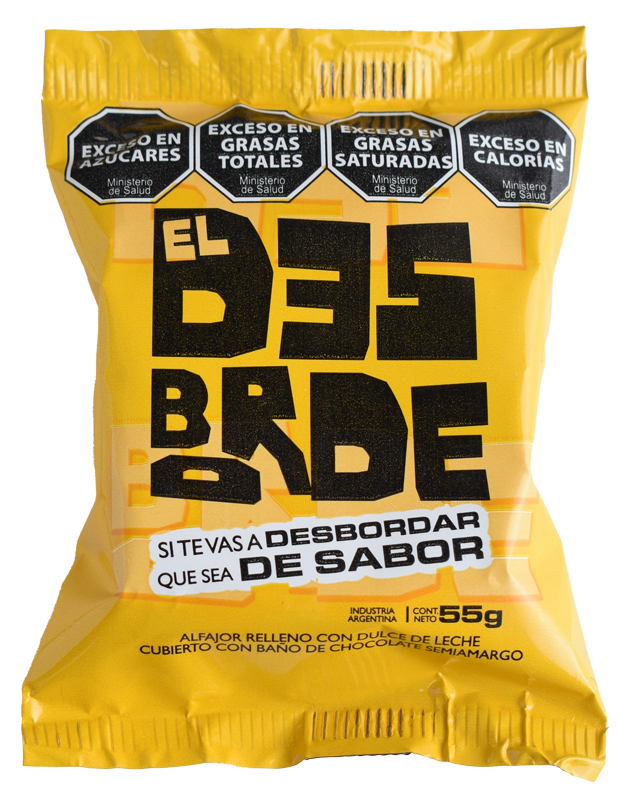 Alfajor chocolate negro